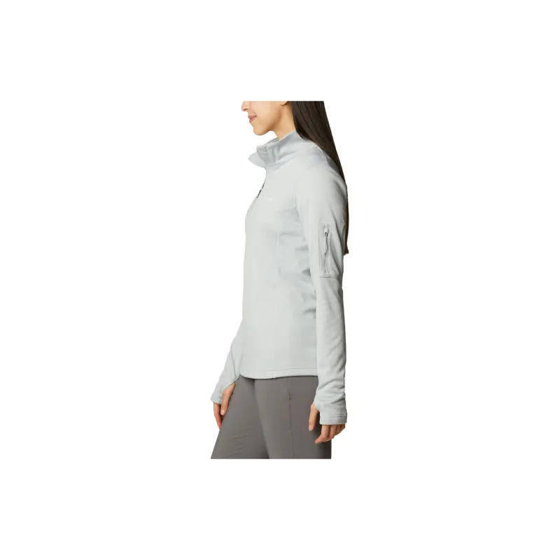 Columbia Park View™ Half Zip Fleece Sweatshirt Women's Cirrus Gray-2
