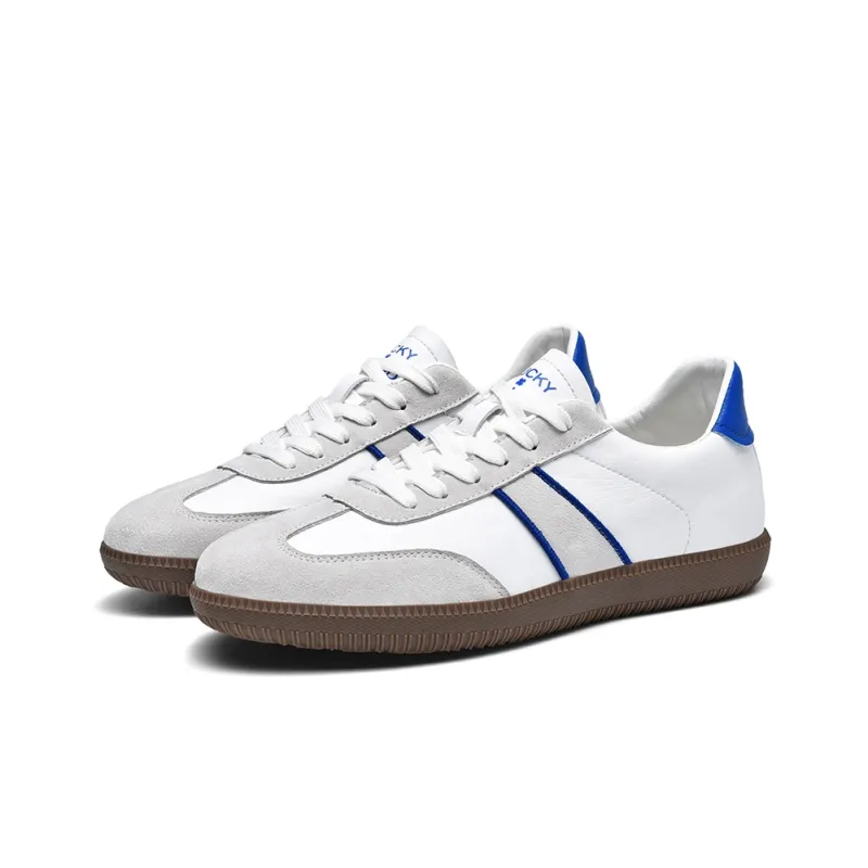 LUCKY BRAND Skateboard Shoes Unisex Low Top Gray Blue/Sand-3