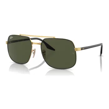 RayBan Irregular Shape Sunglasses Men's Black