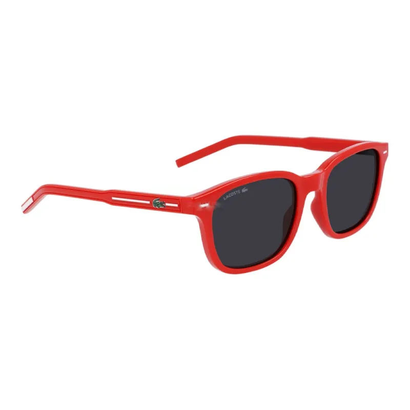 LACOSTE Injection Molded Square Sunglasses Kids' Red-4