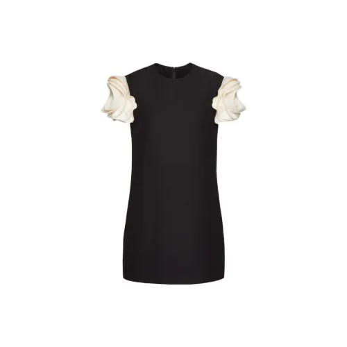 Valentino Short-Sleeved Dresses Women's Black