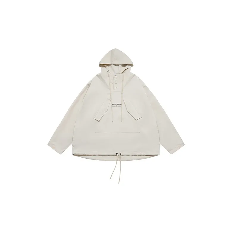 Ori Frederiqo Windbreaker Jacket Unisex White-1