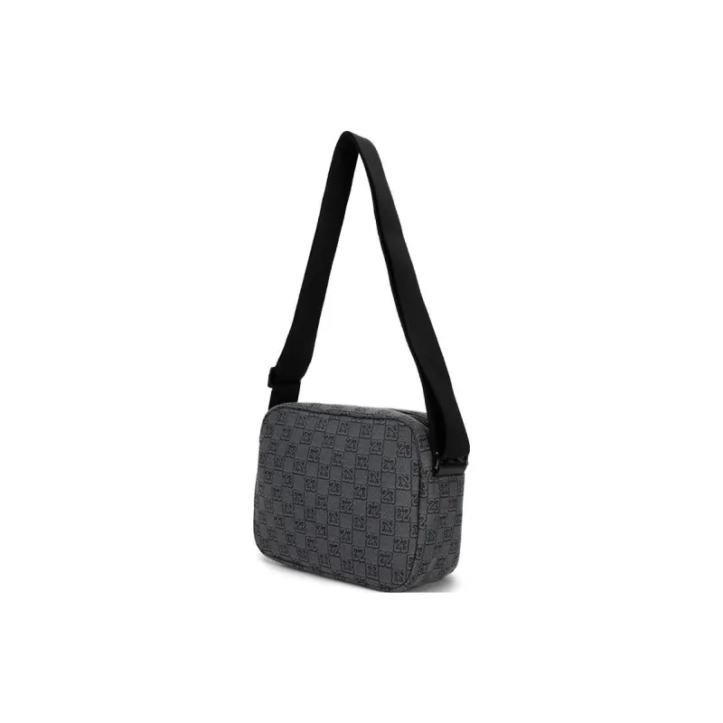 Jordan Polyester Crossbody Bag, Shoulder Bag Regular Unisex Dark Smoke Gray-4