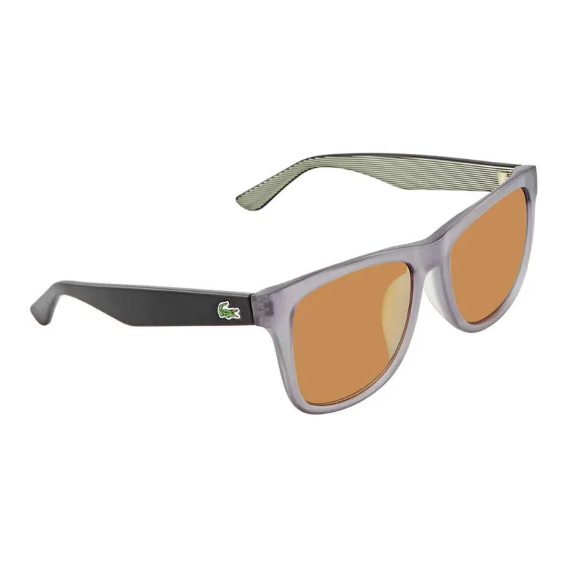 LACOSTE Irregular Shape Sunglasses Unisex Gray-1