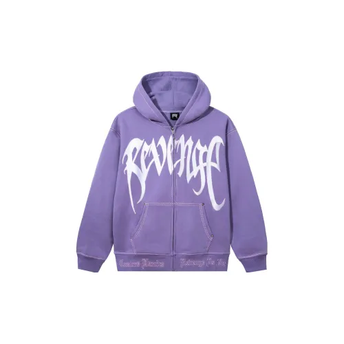 Revenge Sweatshirts Men Purple