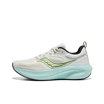 Saucony Surge 3 Cushioning Low Top Running Shoes Men's Gray Green