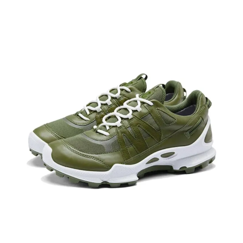 Ecco Striding C Low-Top Trekking Shoes Men's Oak Green-2