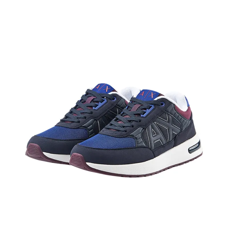 ARMANI EXCHANGE Low-Top Casual Shoes Men's Blue-2