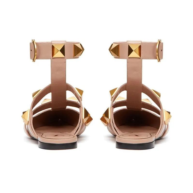 Valentino Garavani Roman Stud Ballet Flats-4