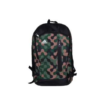 Adidas Polyester Backpack Regular Men's Green & Black