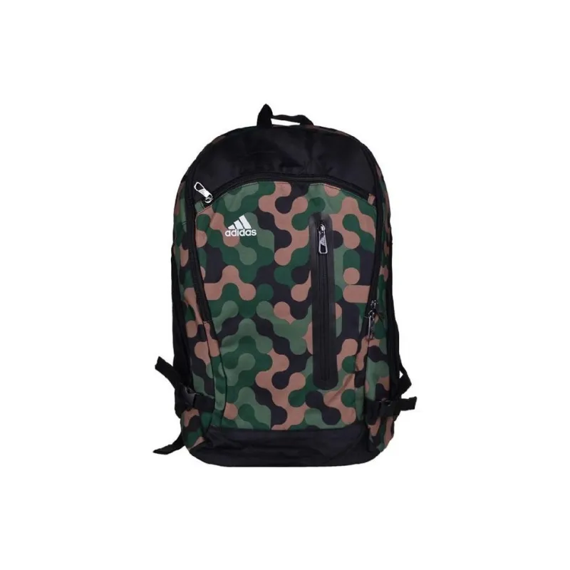 Adidas Polyester Backpack Regular Men's Green & Black-0