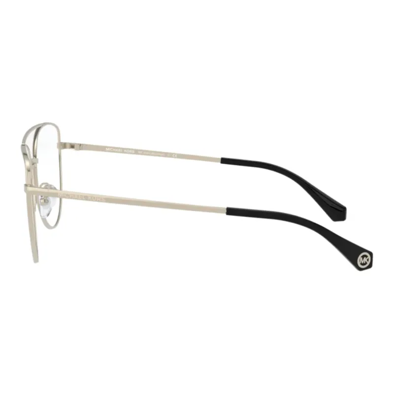 MICHAEL KORS Metal Aviator Eyeglass Frames Women's Gold-2