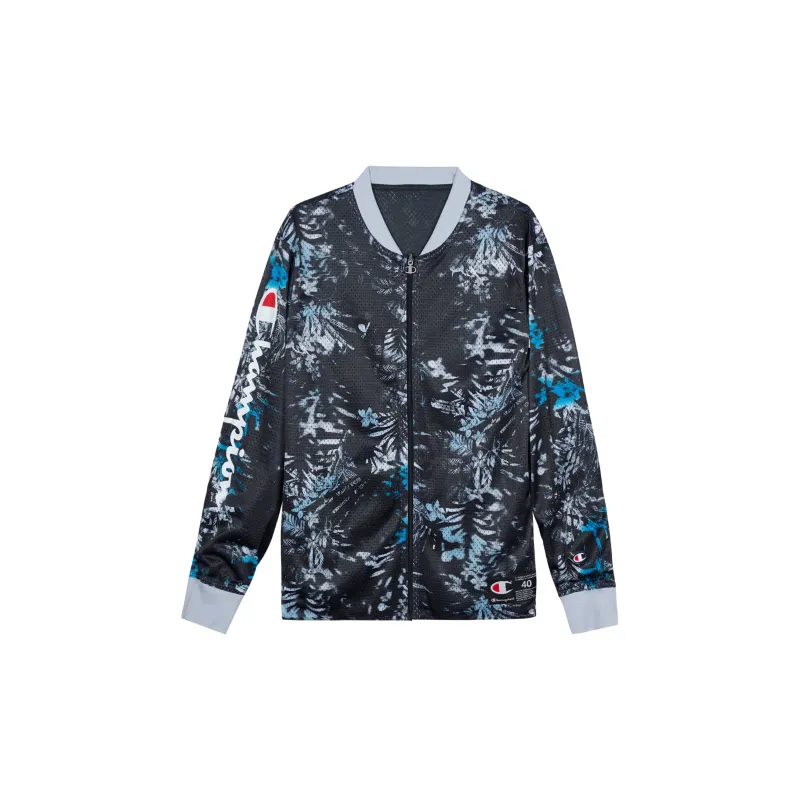 Champion Jacket US Version Unisex Black-2