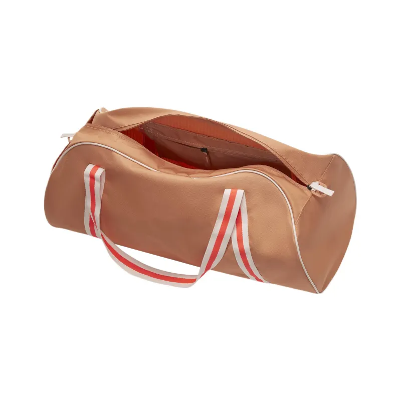 Nike Polyester Training Bag, Handbag, Shoulder Bag, Crossbody Bag, Gym Bag Tubas Unisex Amber Brown & Bright Dark Red-4