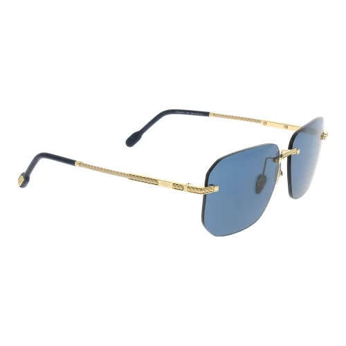 FRED Irregular Shape Sunglasses Unisex Gold