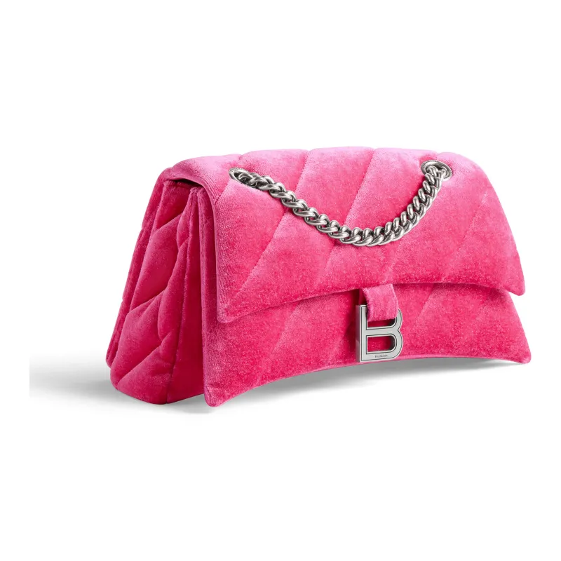 Balenciaga Nylon Crossbody Bag Shoulder Bag Small Size Women's Bright Pink-2