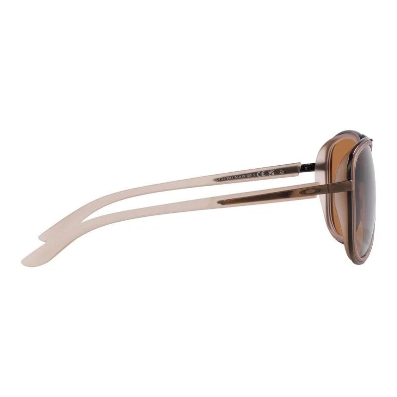 Oakley C-5 Aviator Sunglasses Women's Brown-4