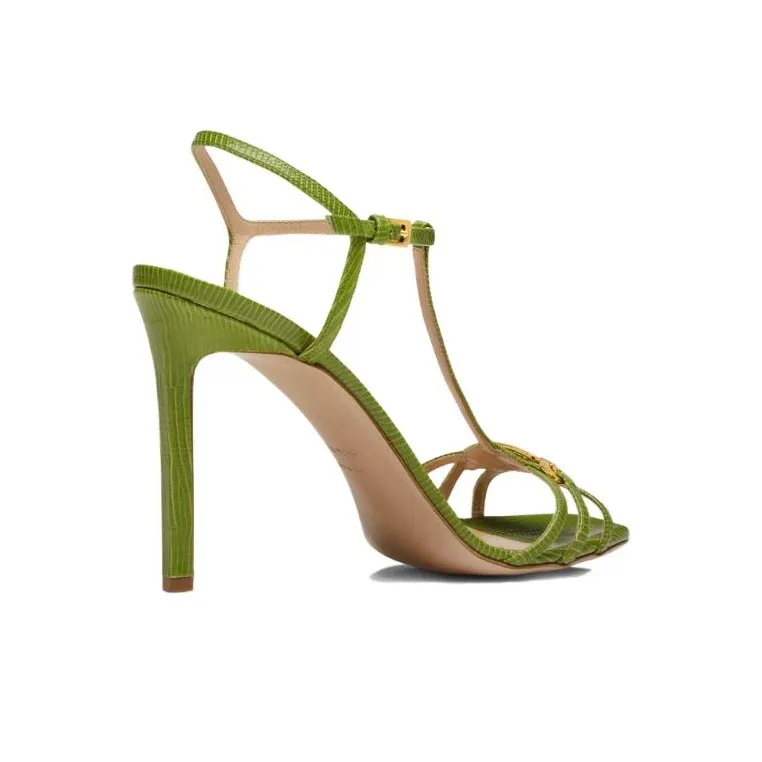 TOM FORD One Strap Sandals 10.5cm Women's Green-3