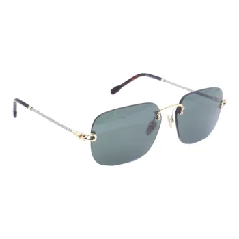 FRED Irregular Shape Sunglasses Unisex Gold