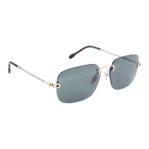 FRED Irregular Shape Sunglasses Unisex Gold