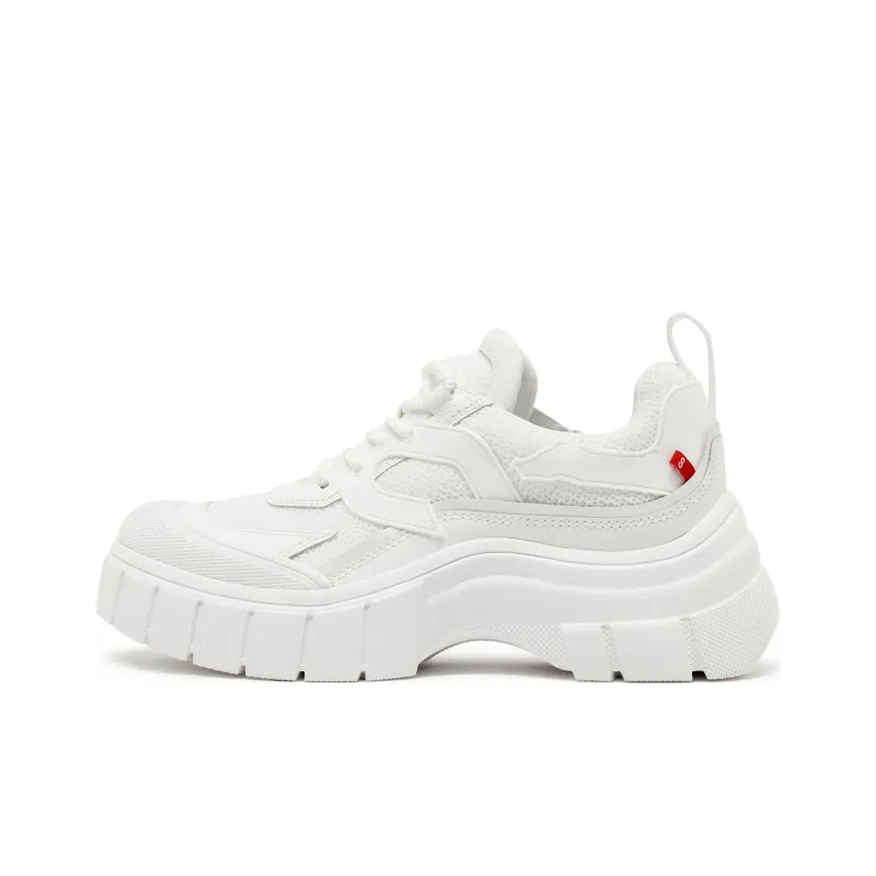 CHOUQINGNIAN x Staccato Spring Painting Good Luck Dragon Year Box Low Top Chunky Sneakers Women's-1