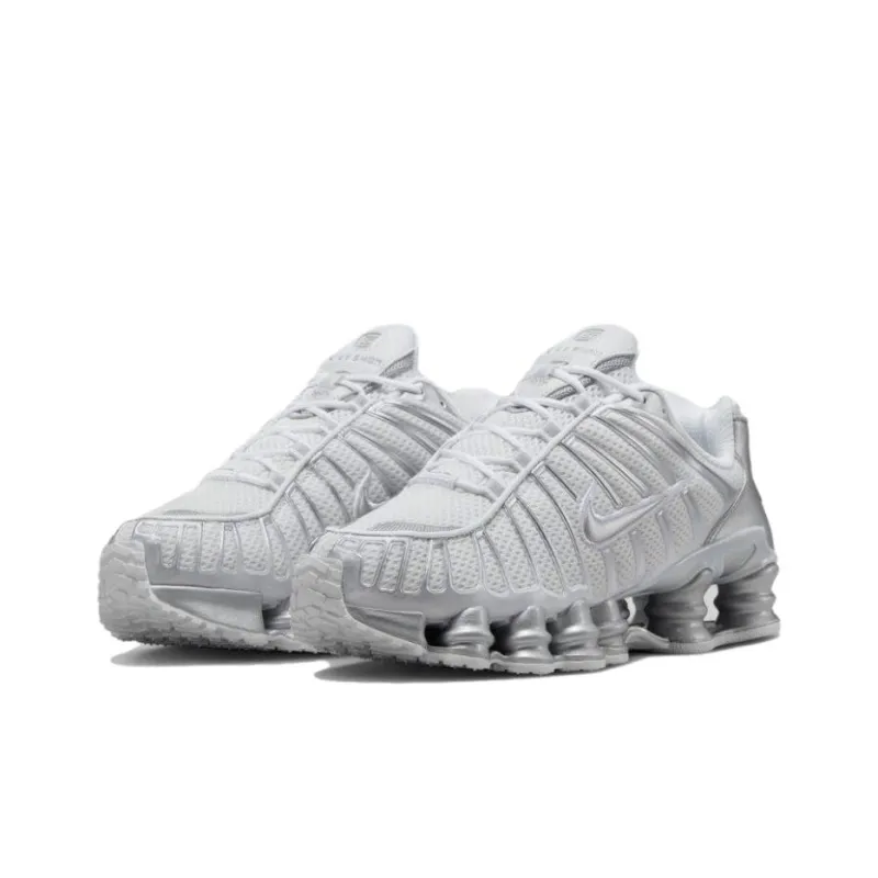 Nike Shox Tl White Chrome Women's-2