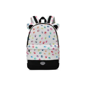 ONRF Polyester Laptop Bag Backpack Tubas Women's White