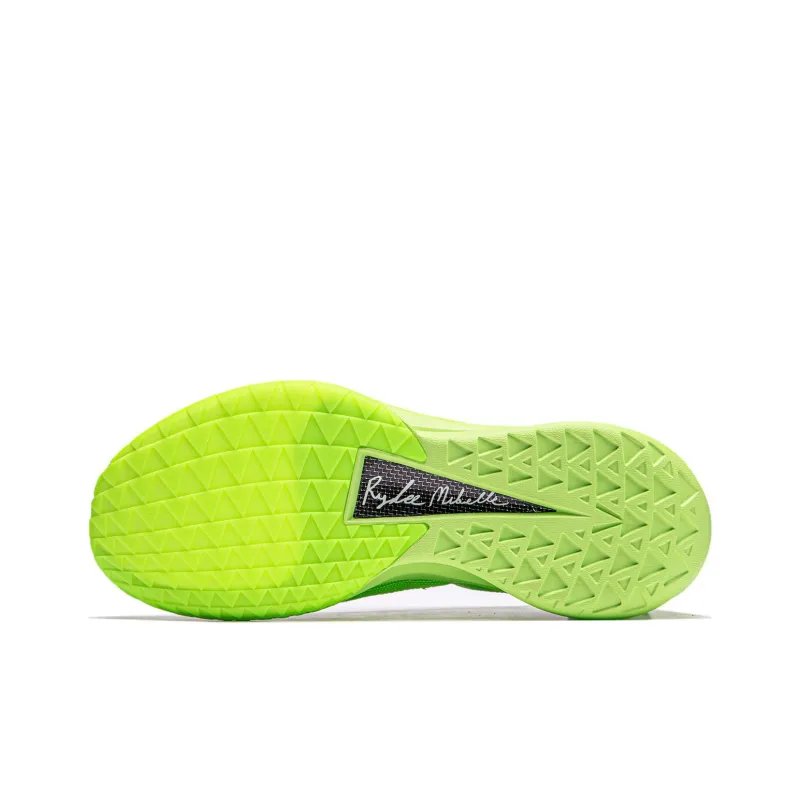 LINING JB2 Basketball Shoes Men Low Top Fluorescent Vanilla Green-6