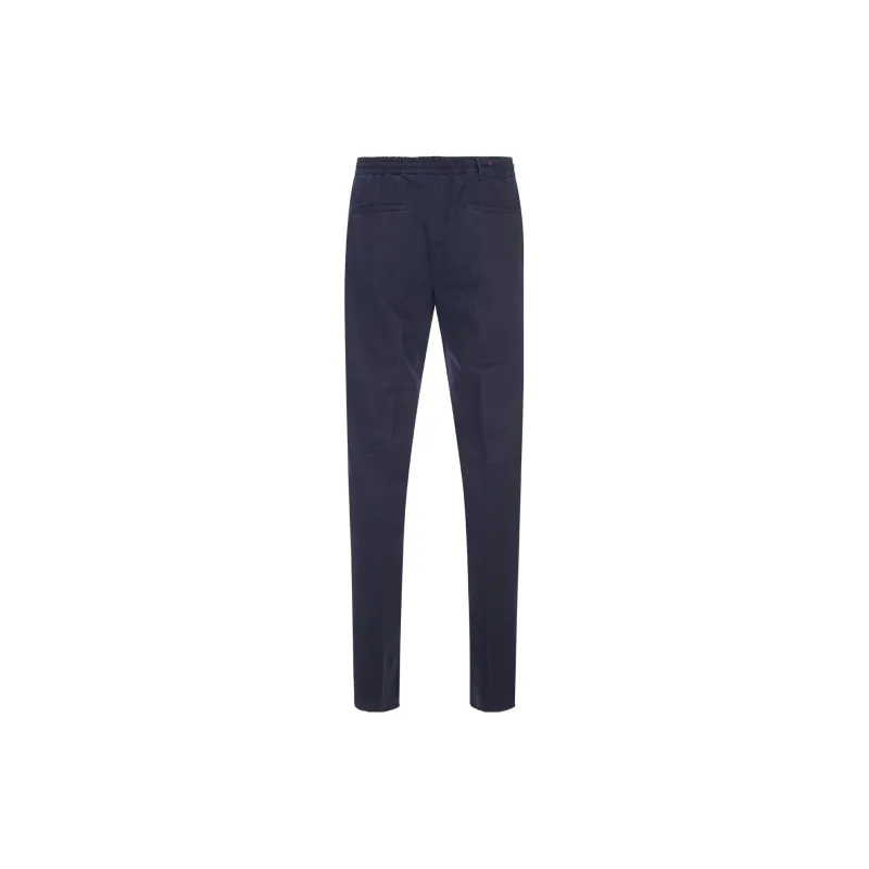 KITON Low rise Tapered leg Trousers-1