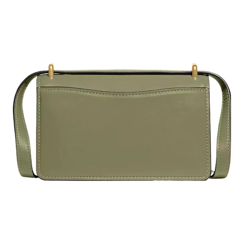 COACH Bandit Cow Leather Shoulder Bag Crossbody Bag Small Size Women's Moss-2