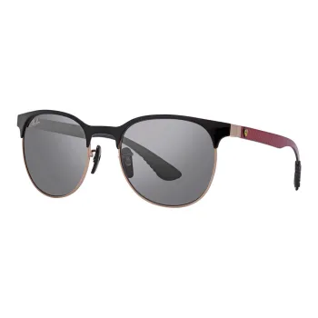 RayBan Metal Square Sunglasses Unisex Black