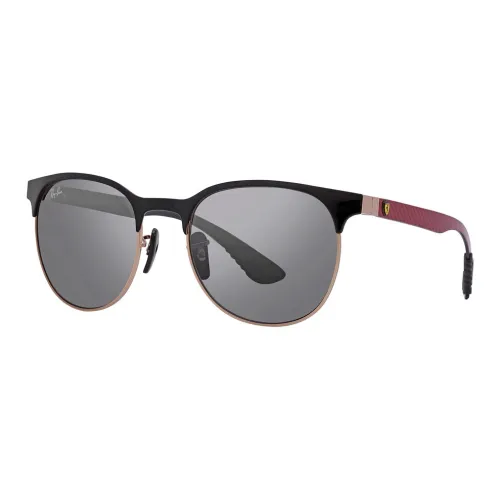 RayBan Metal Square Sunglasses Unisex Black