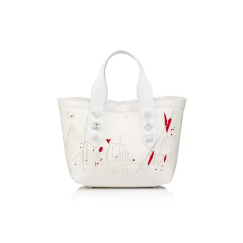 CL LUBOTING Cotton Tote Bag Shopping Bag Small Size Women's White