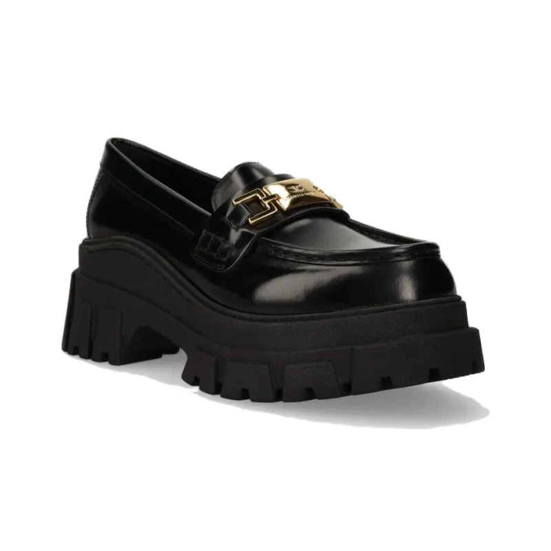 Elisabetta Franchi Loafers 6cm Women's Black-2