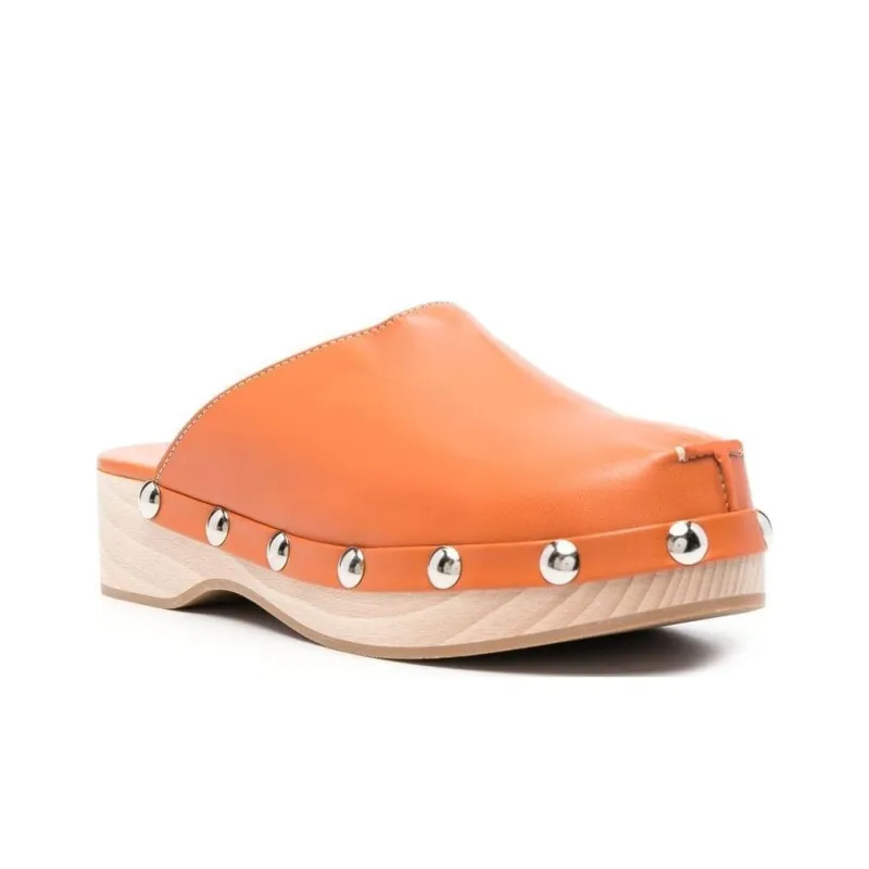 Rodo Wrap-toe Slippers Women's Orange-2