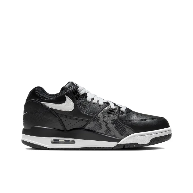 Stussy X Nike Air Flight 89 Black White-1
