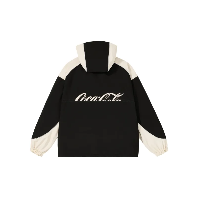Coca-Cola Water-Resistant Windproof Warm Reflective With High Visibility Windbreaker Jacket Unisex-1