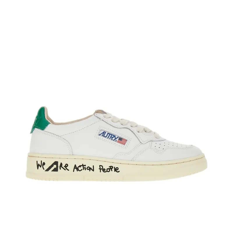 AUTRY Medalist Low-top Leather Sneakers-1
