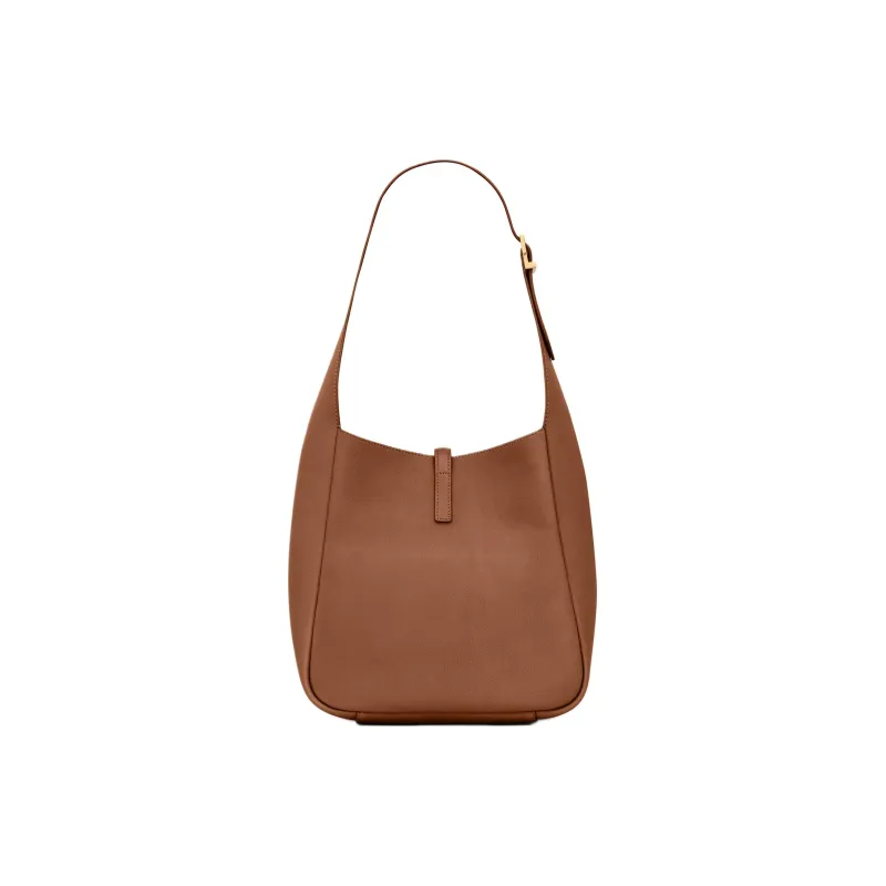 SAINT LAURENT LE5A7 Cow Leather Hobo Handbag, Shoulder Bag Women's-3