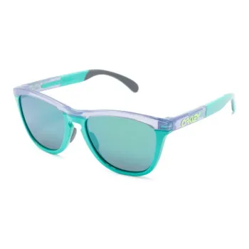 Oakley Acetate Rectangular Sunglasses Men's Green