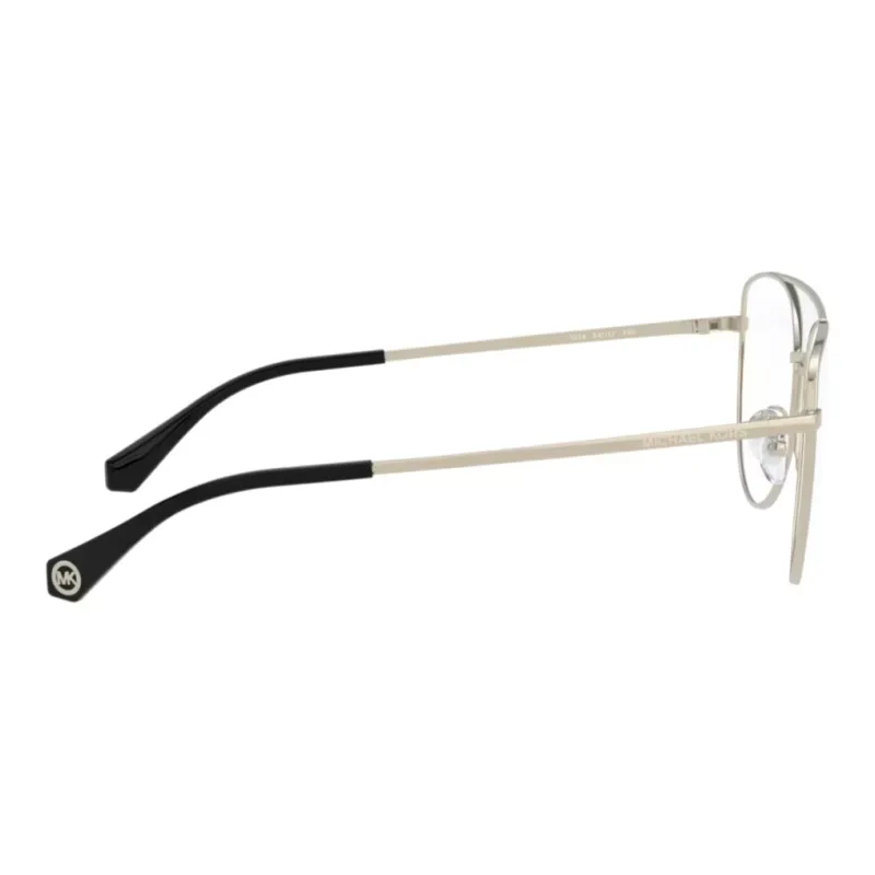 MICHAEL KORS Metal Aviator Eyeglass Frames Women's Gold-3