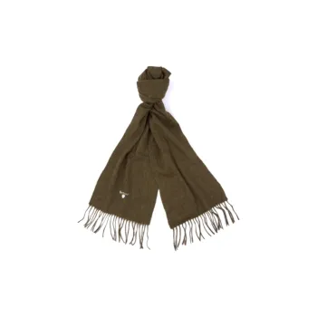 BARBOUR Knit Scarves Men's Brown