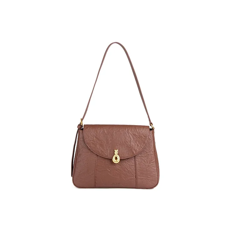 YOCAMU Cow Leather Messenger Bag, Portable Crossbody Bag, Shoulder Bag Medium Size Women's Multicolor-9