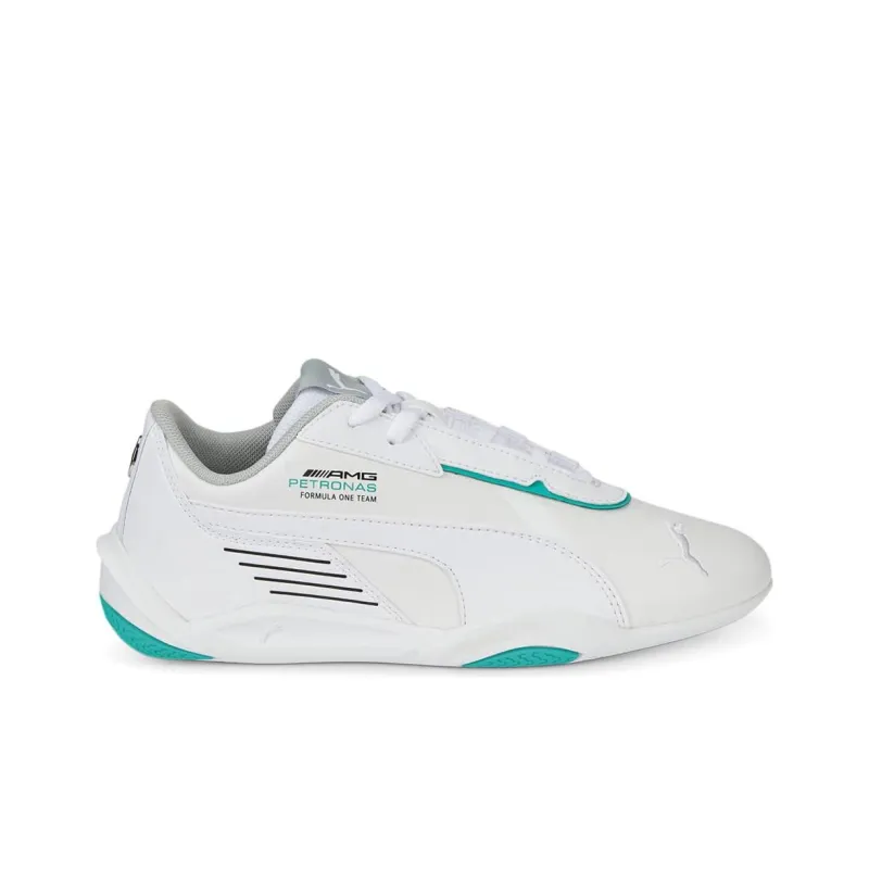 PUMA Mercedes F1 Mapf1 R Cat Machina Slip Resistant, Abrasion Resistant, Breathable Low Top Casual Shoes Men's White-1