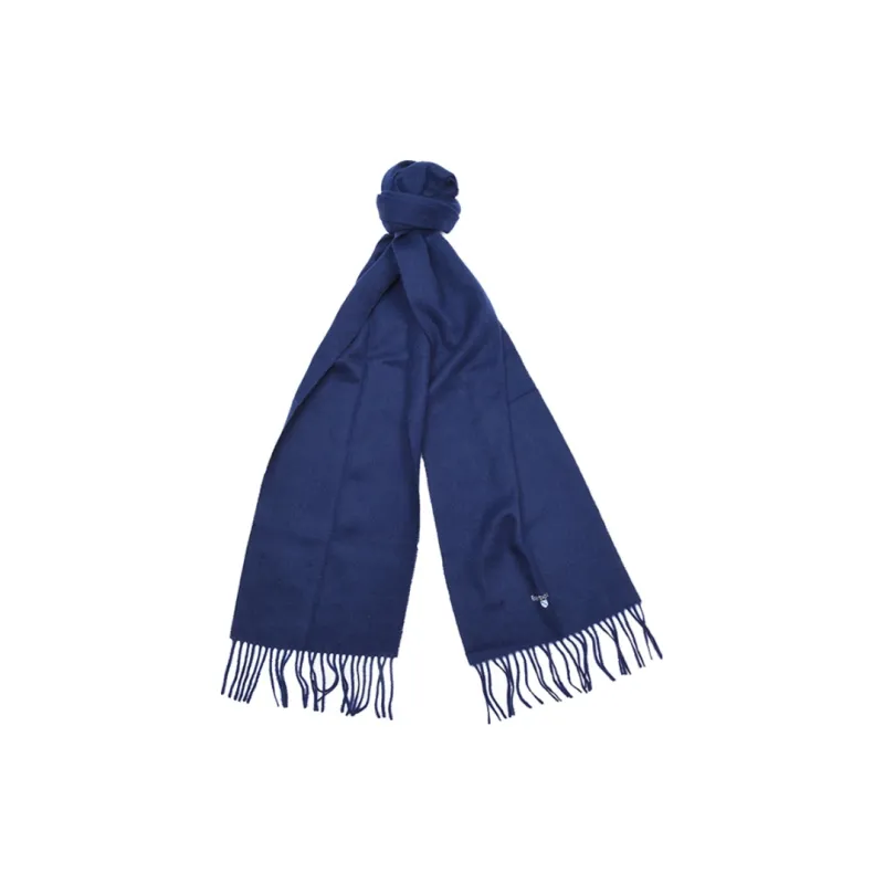 BARBOUR Knit Scarves Men's Blue-1