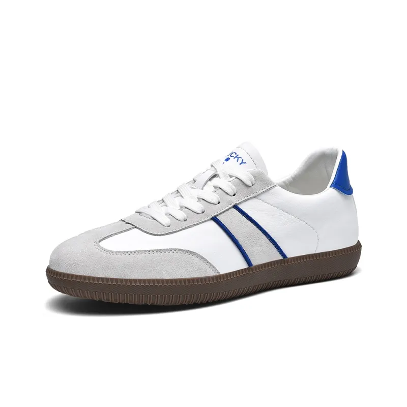 LUCKY BRAND Skateboard Shoes Unisex Low Top Gray Blue/Sand-1