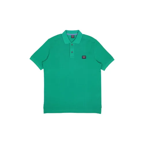 Paul & Shark Polo Shirts Men Green