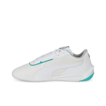 PUMA Mercedes F1 Mapf1 R Cat Machina Slip Resistant, Abrasion Resistant, Breathable Low Top Casual Shoes Men's White