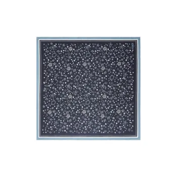 FENDI Silk Scarves Women's Blue
