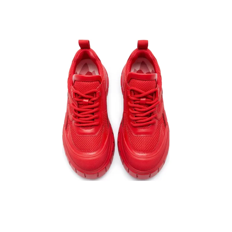 CHOUQINGNIAN x Staccato Spring Painting Good Luck Dragon Year Box Low Top Chunky Sneakers Women's-9